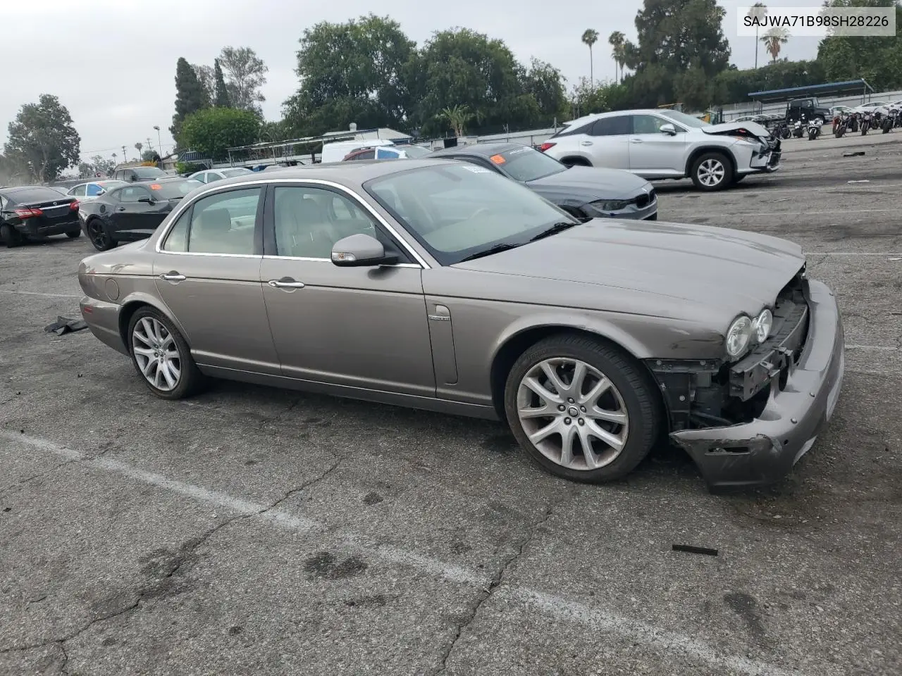 2008 Jaguar Xj8 VIN: SAJWA71B98SH28226 Lot: 63563805