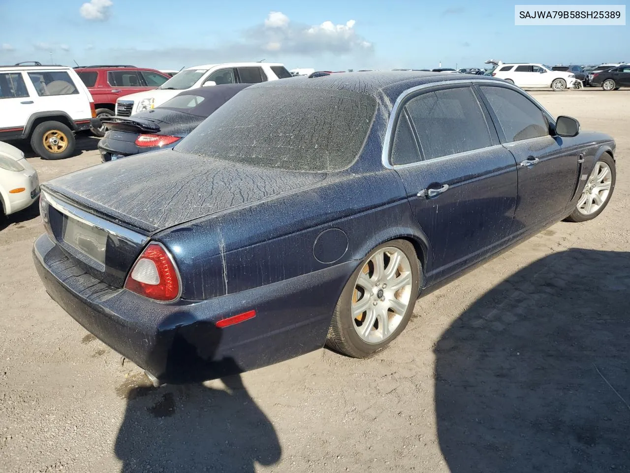 2008 Jaguar Xj8 L VIN: SAJWA79B58SH25389 Lot: 75014914