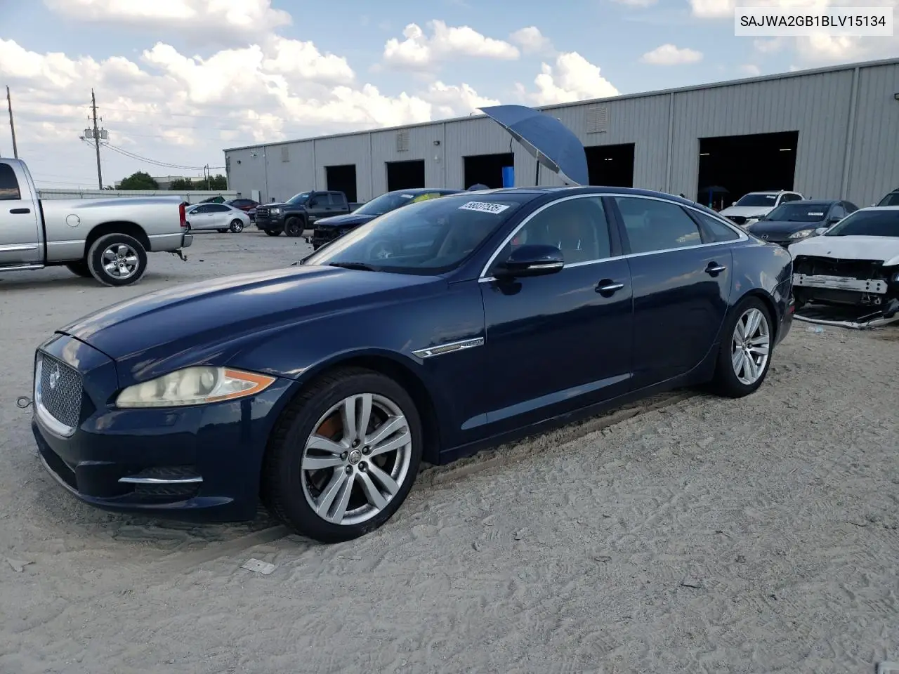 2011 Jaguar Xjl VIN: SAJWA2GB1BLV15134 Lot: 58037535