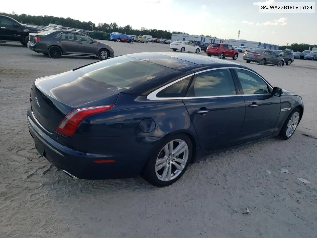 2011 Jaguar Xjl VIN: SAJWA2GB1BLV15134 Lot: 58037535