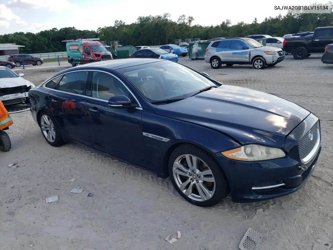 2011 Jaguar Xjl VIN: SAJWA2GB1BLV15134 Lot: 58037535