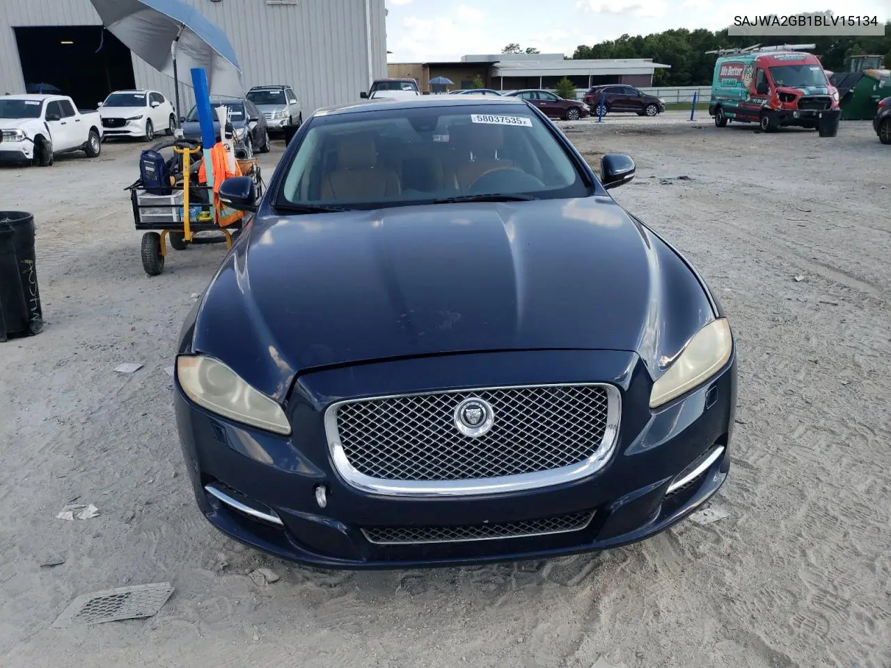 2011 Jaguar Xjl VIN: SAJWA2GB1BLV15134 Lot: 58037535
