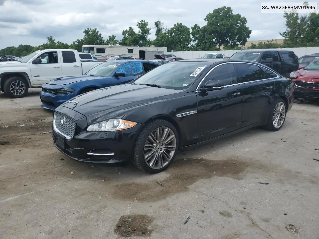 2011 Jaguar Xjl Supercharged VIN: SAJWA2GE8BMV01946 Lot: 60726535