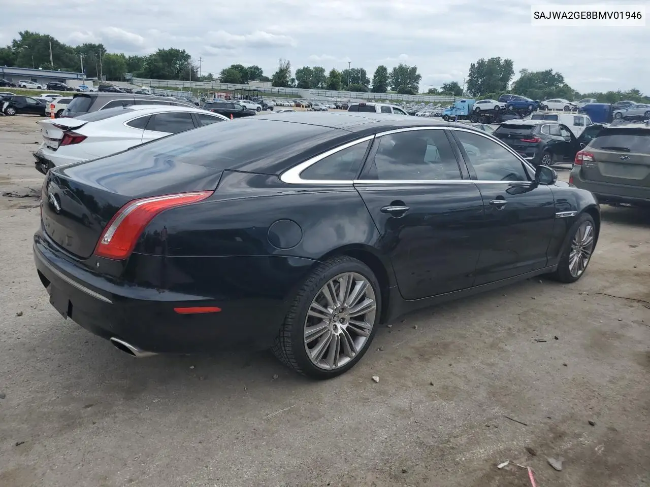 2011 Jaguar Xjl Supercharged VIN: SAJWA2GE8BMV01946 Lot: 60726535