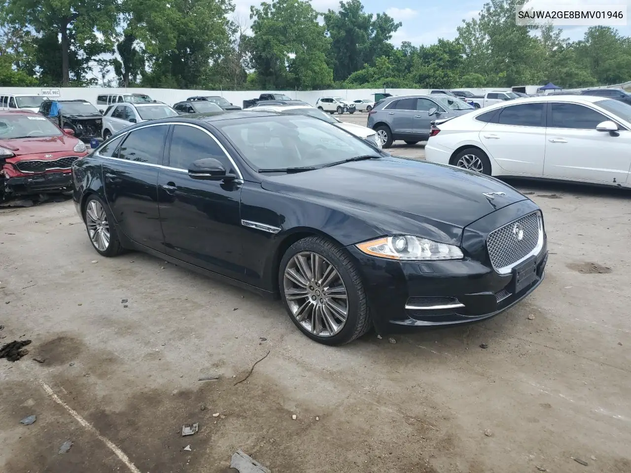 2011 Jaguar Xjl Supercharged VIN: SAJWA2GE8BMV01946 Lot: 60726535