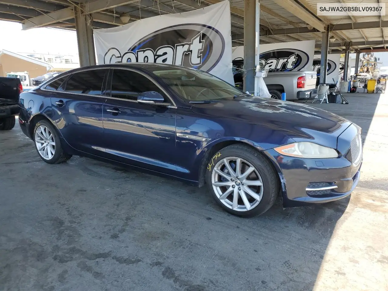 2011 Jaguar Xjl VIN: SAJWA2GB5BLV09367 Lot: 62585415