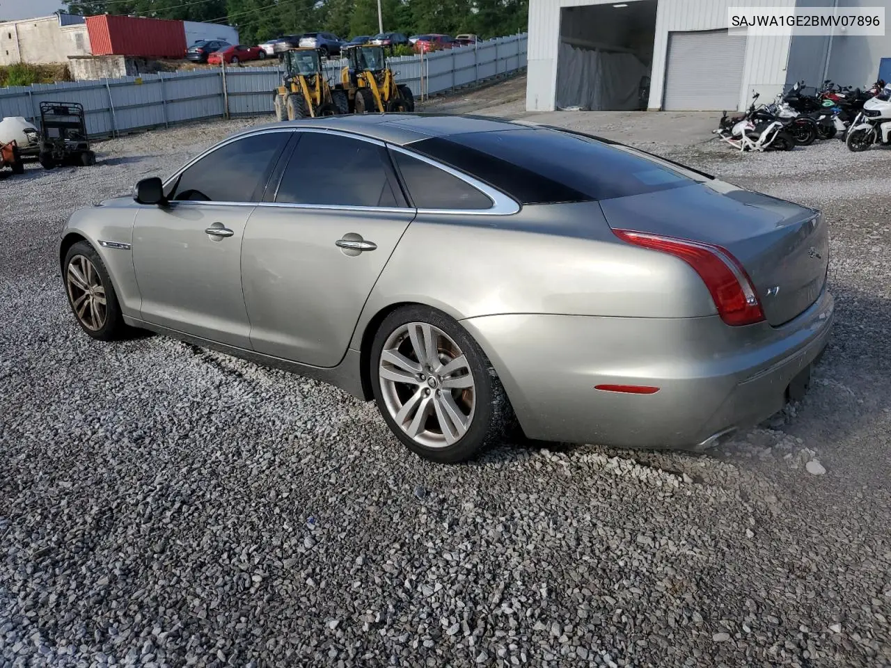 2011 Jaguar Xj Supercharged VIN: SAJWA1GE2BMV07896 Lot: 62764935