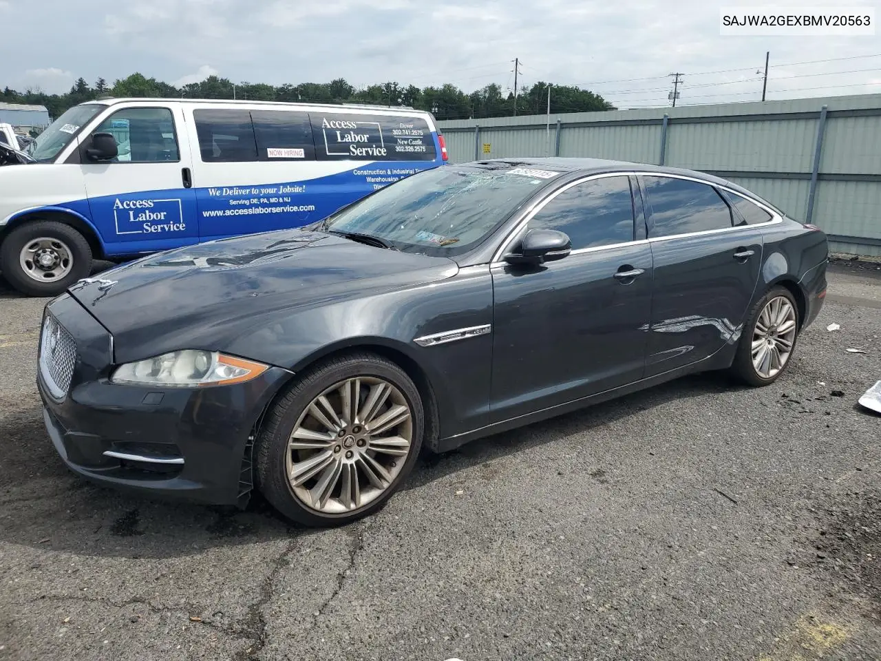 2011 Jaguar Xjl Supercharged VIN: SAJWA2GEXBMV20563 Lot: 62951115