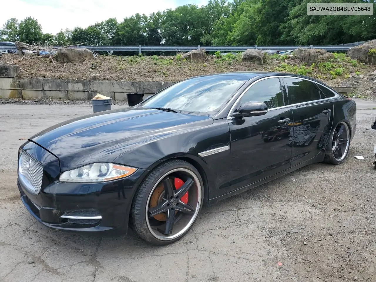 2011 Jaguar Xjl VIN: SAJWA2GB4BLV05648 Lot: 63400135