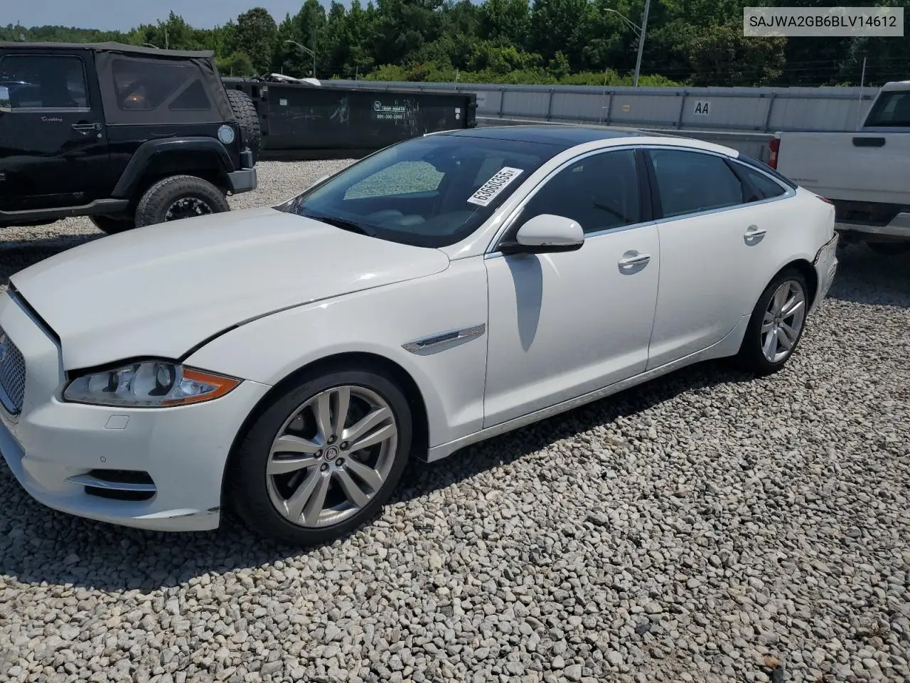 2011 Jaguar Xjl VIN: SAJWA2GB6BLV14612 Lot: 63660355