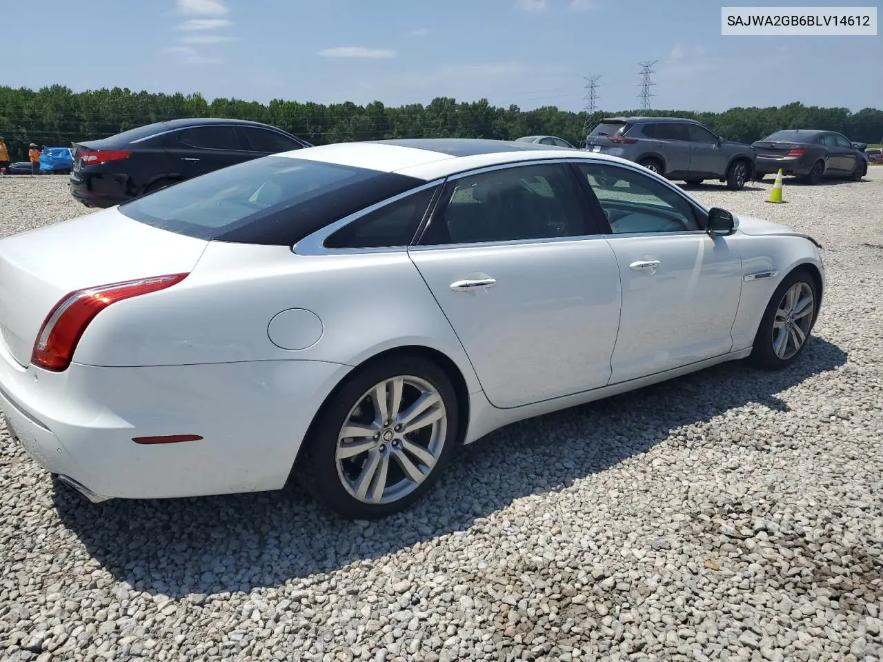 2011 Jaguar Xjl VIN: SAJWA2GB6BLV14612 Lot: 63660355