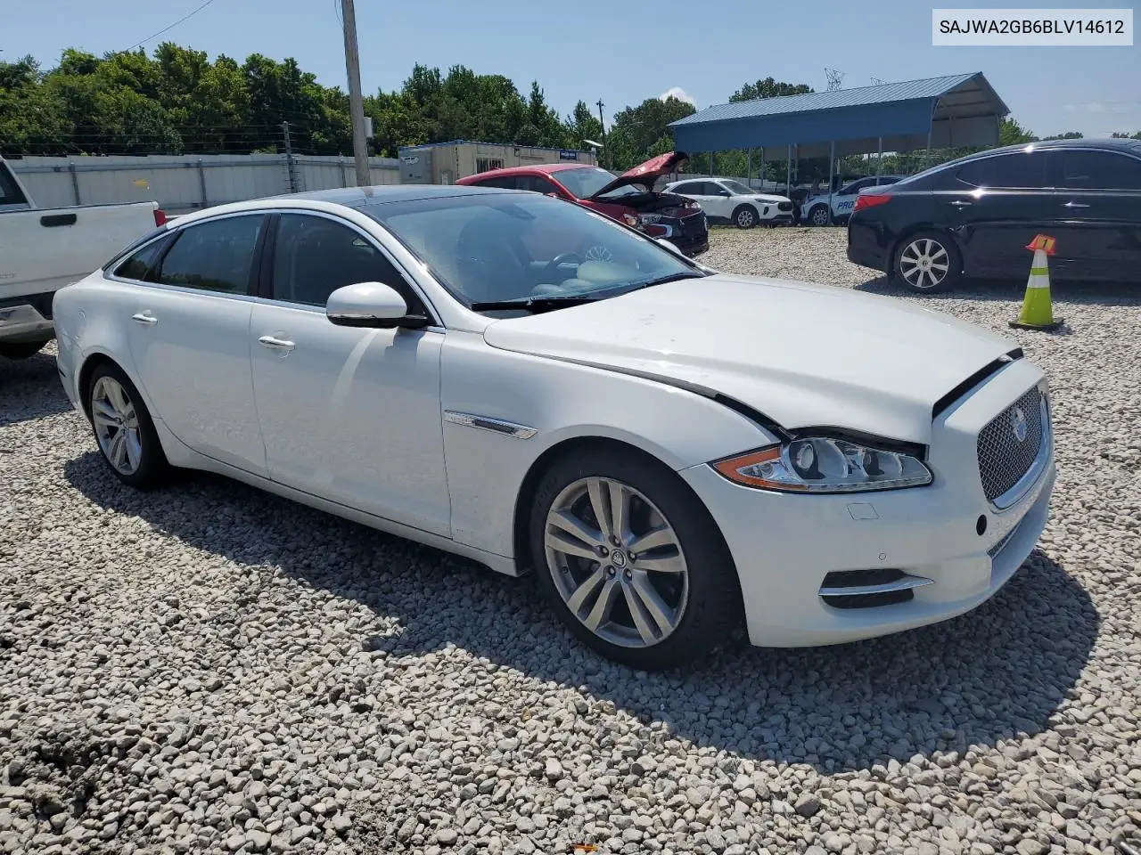 2011 Jaguar Xjl VIN: SAJWA2GB6BLV14612 Lot: 63660355