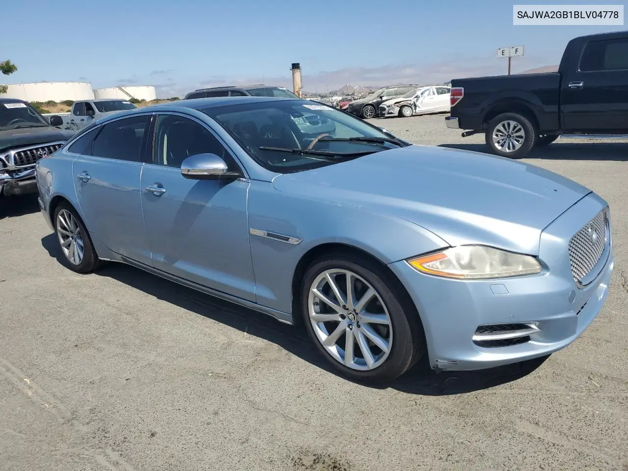2011 Jaguar Xjl VIN: SAJWA2GB1BLV04778 Lot: 63715395
