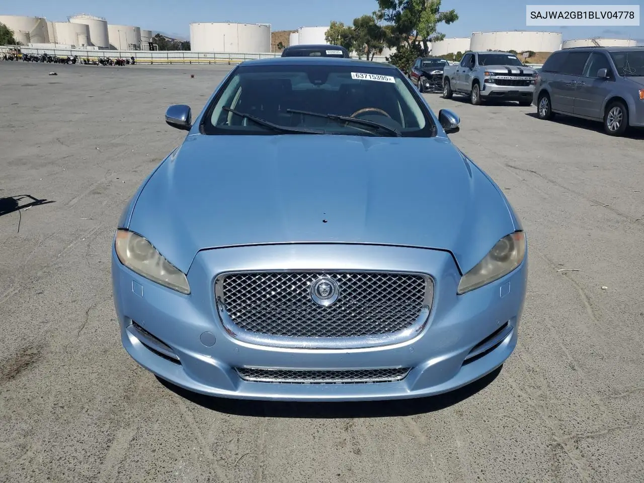 2011 Jaguar Xjl VIN: SAJWA2GB1BLV04778 Lot: 63715395