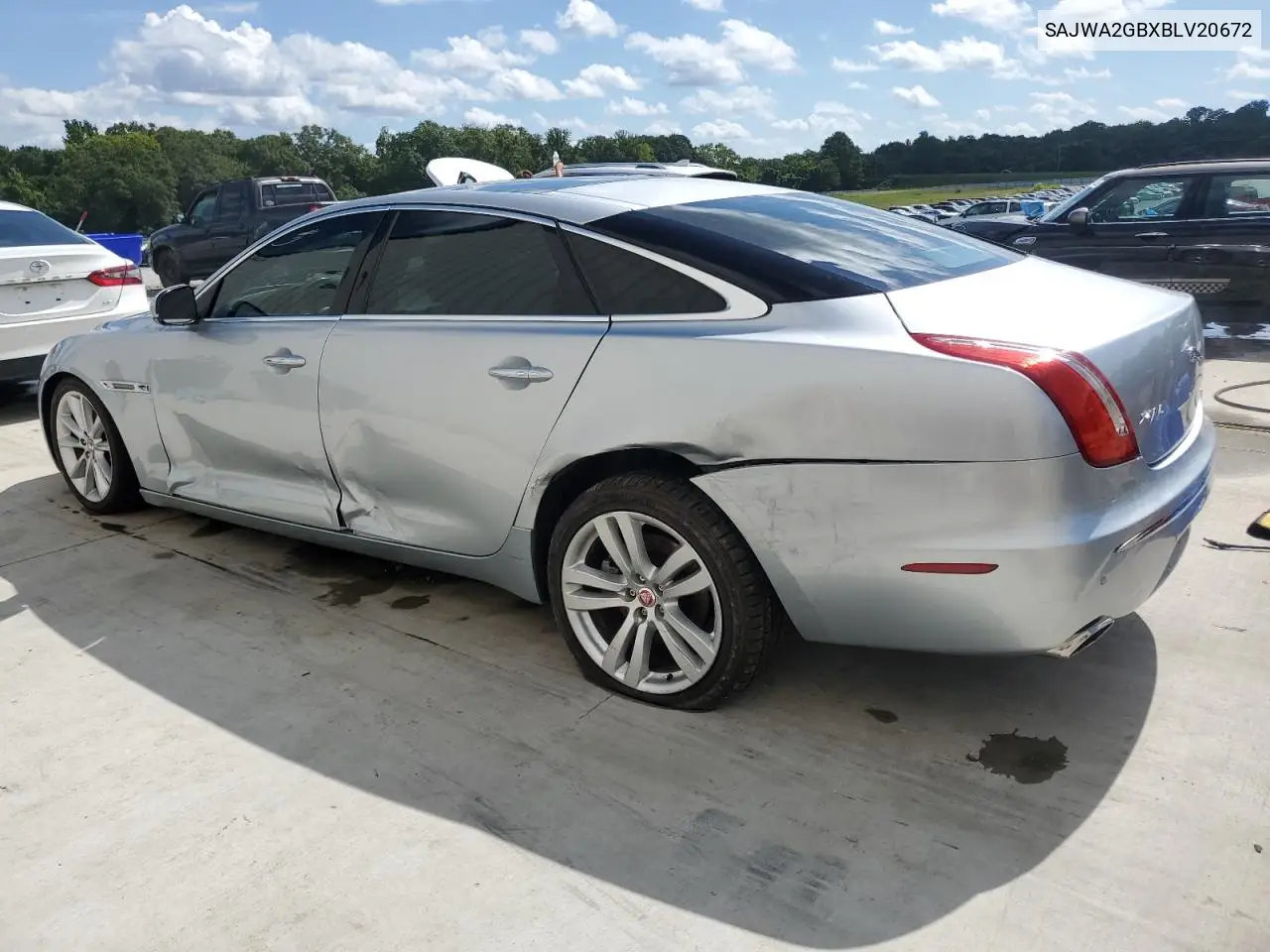 2011 Jaguar Xjl VIN: SAJWA2GBXBLV20672 Lot: 64380275