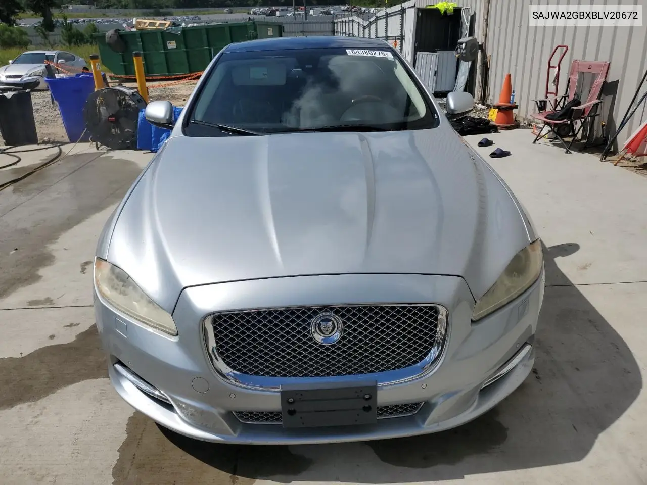 2011 Jaguar Xjl VIN: SAJWA2GBXBLV20672 Lot: 64380275