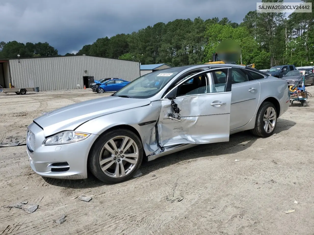 2012 Jaguar Xjl VIN: SAJWA2GB0CLV24442 Lot: 56780135