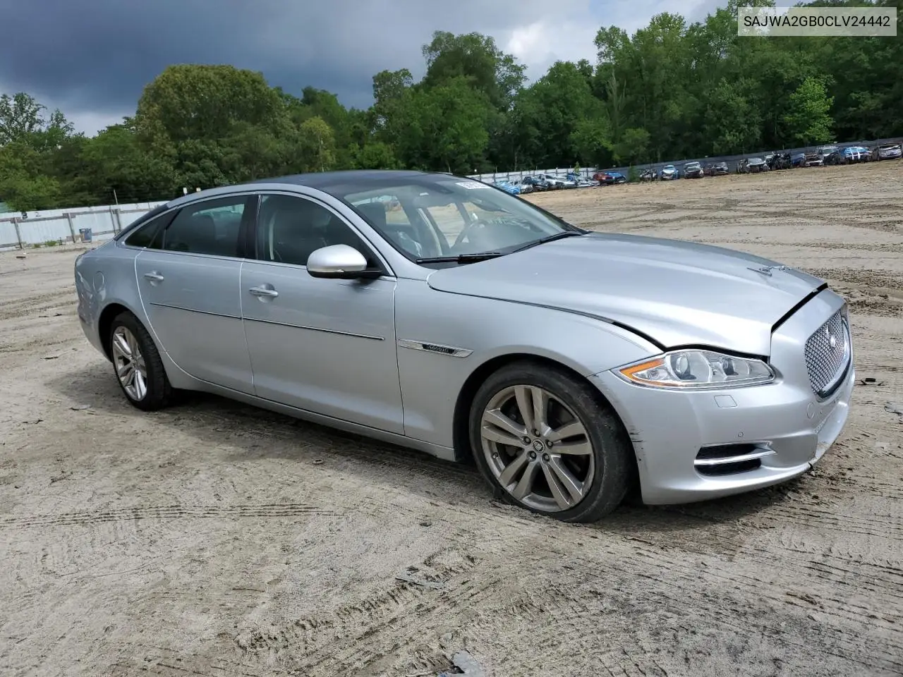 2012 Jaguar Xjl VIN: SAJWA2GB0CLV24442 Lot: 56780135