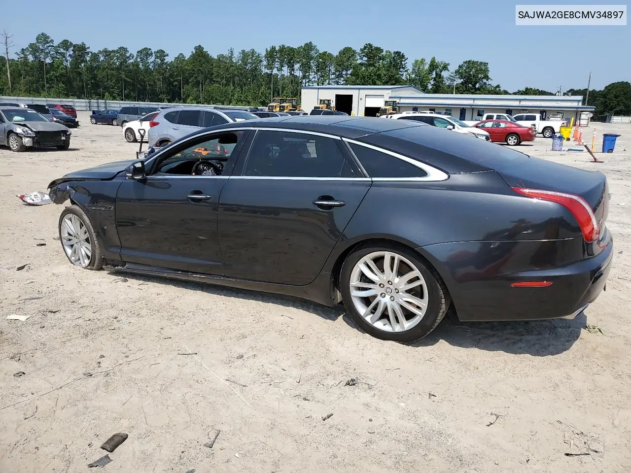 2012 Jaguar Xjl Supercharged VIN: SAJWA2GE8CMV34897 Lot: 58902245