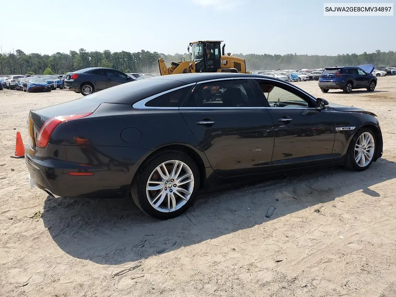 2012 Jaguar Xjl Supercharged VIN: SAJWA2GE8CMV34897 Lot: 58902245
