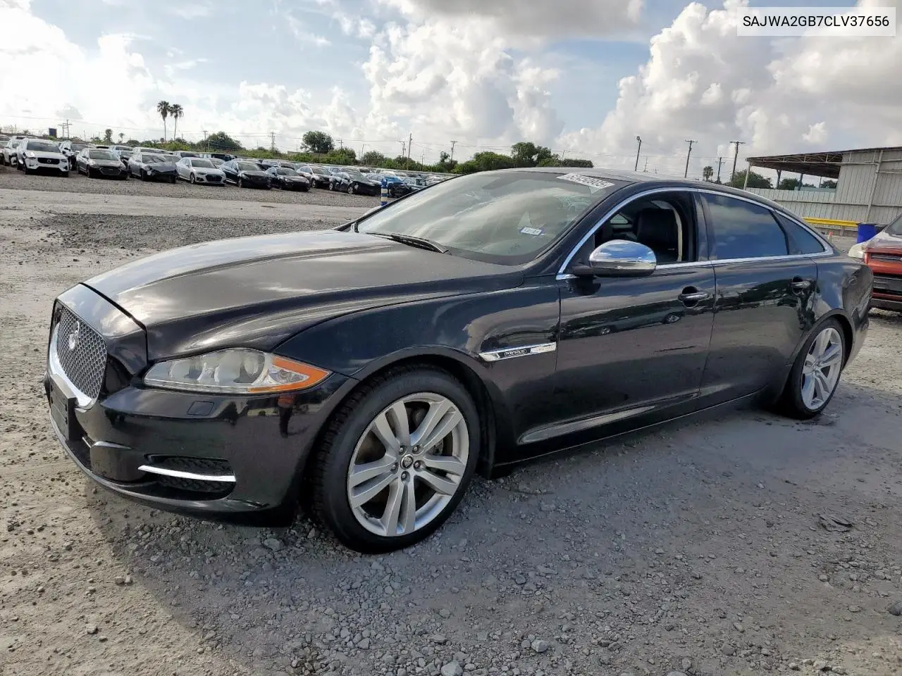 2012 Jaguar Xjl VIN: SAJWA2GB7CLV37656 Lot: 62450905