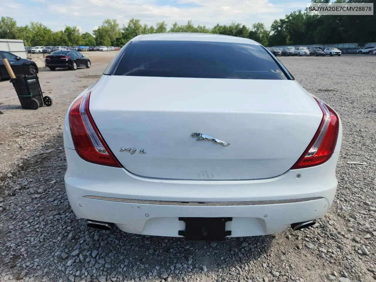 2012 Jaguar Xjl Supercharged VIN: SAJWA2GE7CMV28878 Lot: 62561695