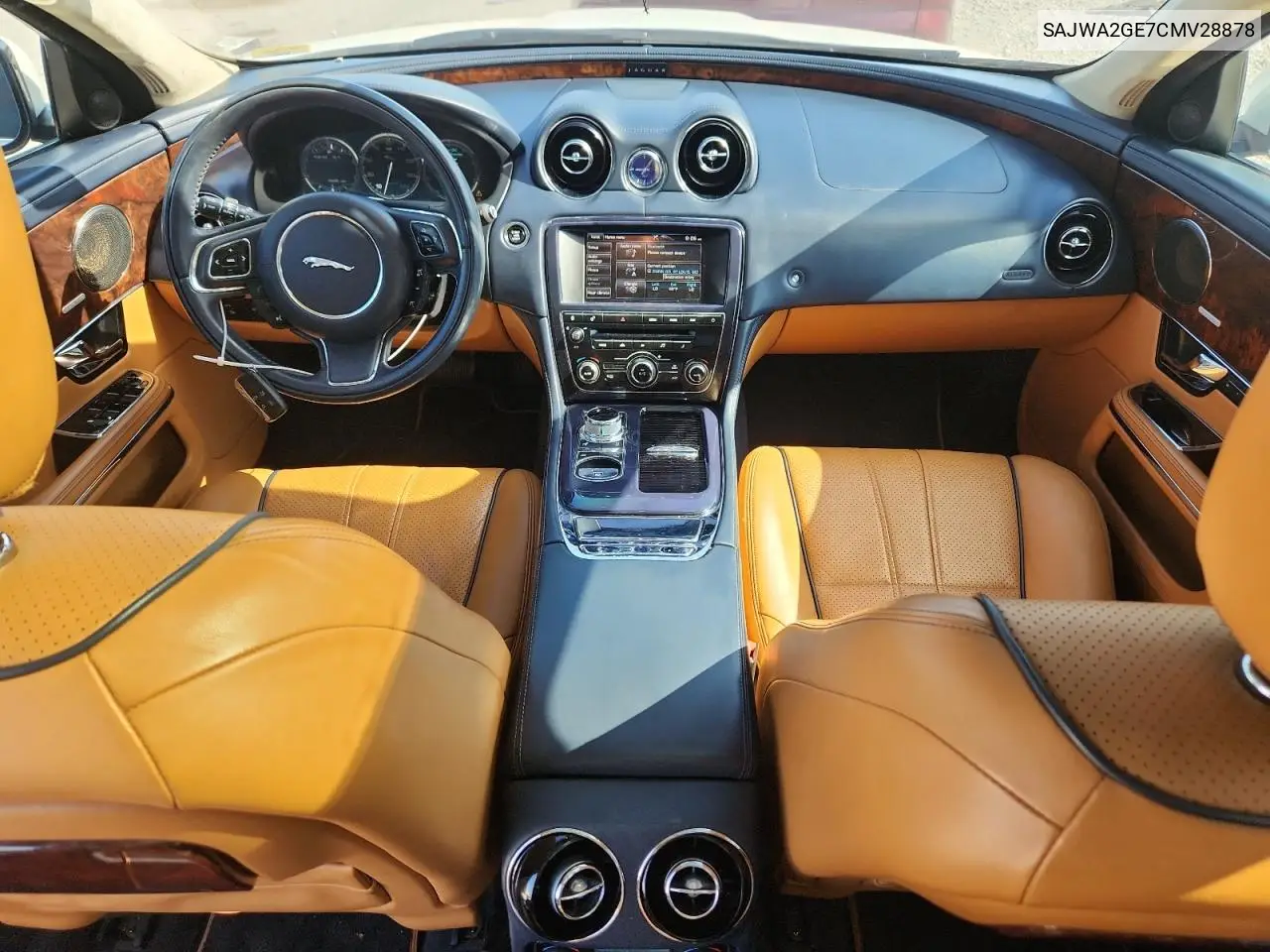 2012 Jaguar Xjl Supercharged VIN: SAJWA2GE7CMV28878 Lot: 62561695