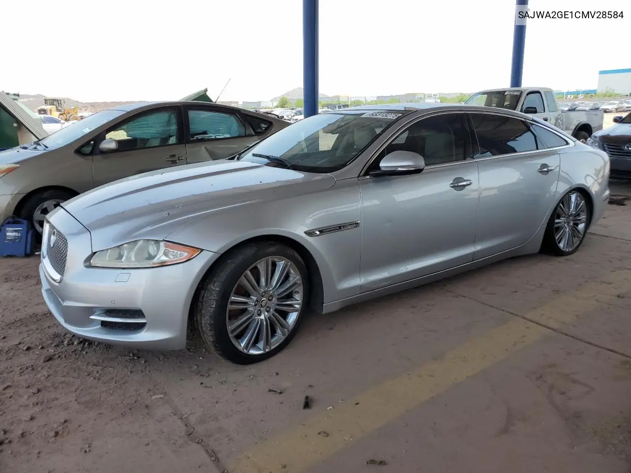 2012 Jaguar Xjl Supercharged VIN: SAJWA2GE1CMV28584 Lot: 63313275