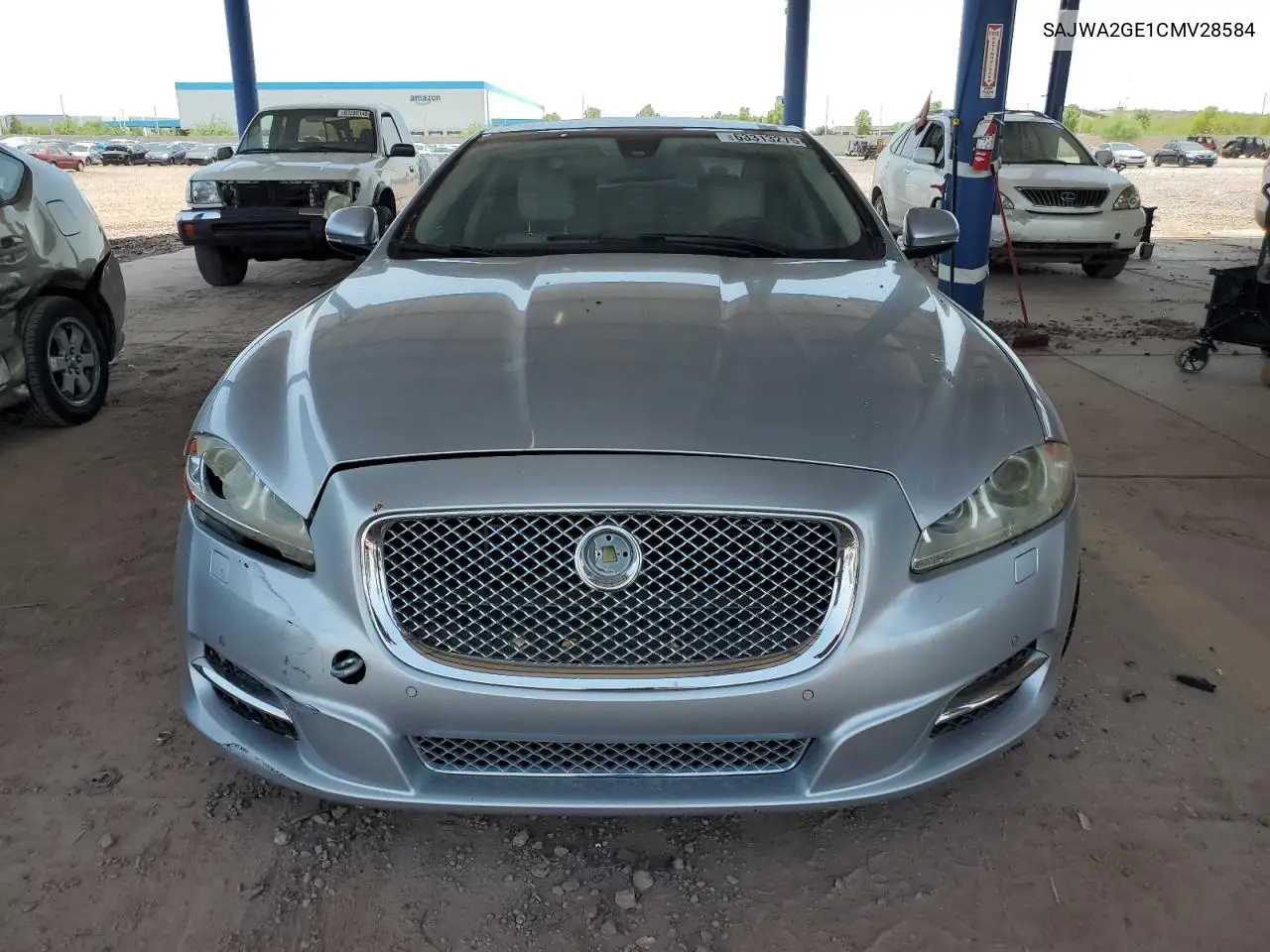 2012 Jaguar Xjl Supercharged VIN: SAJWA2GE1CMV28584 Lot: 63313275