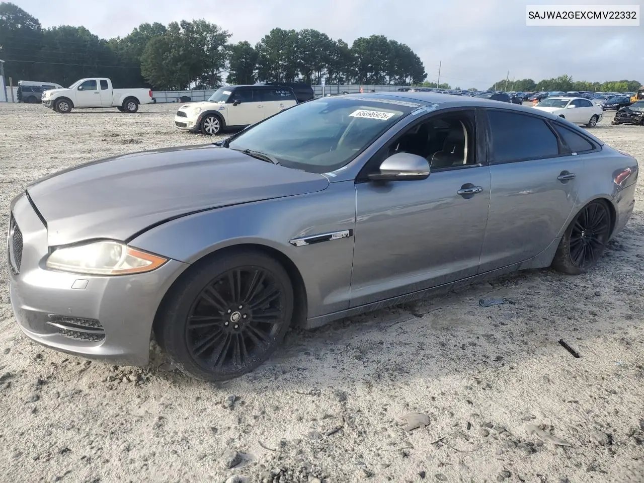 2012 Jaguar Xjl Supercharged VIN: SAJWA2GEXCMV22332 Lot: 65096925