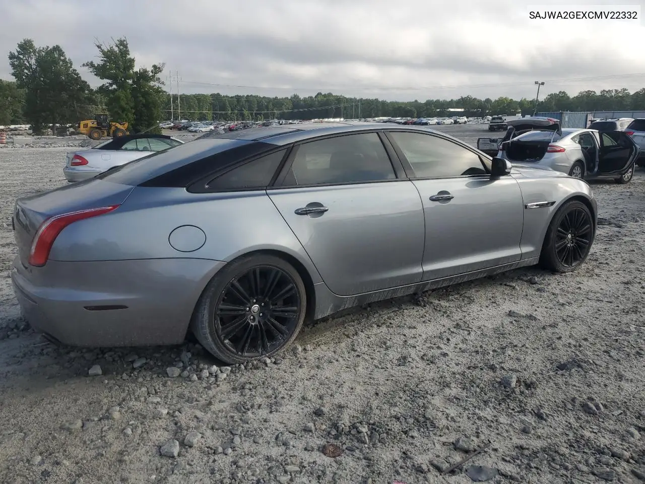 2012 Jaguar Xjl Supercharged VIN: SAJWA2GEXCMV22332 Lot: 65096925