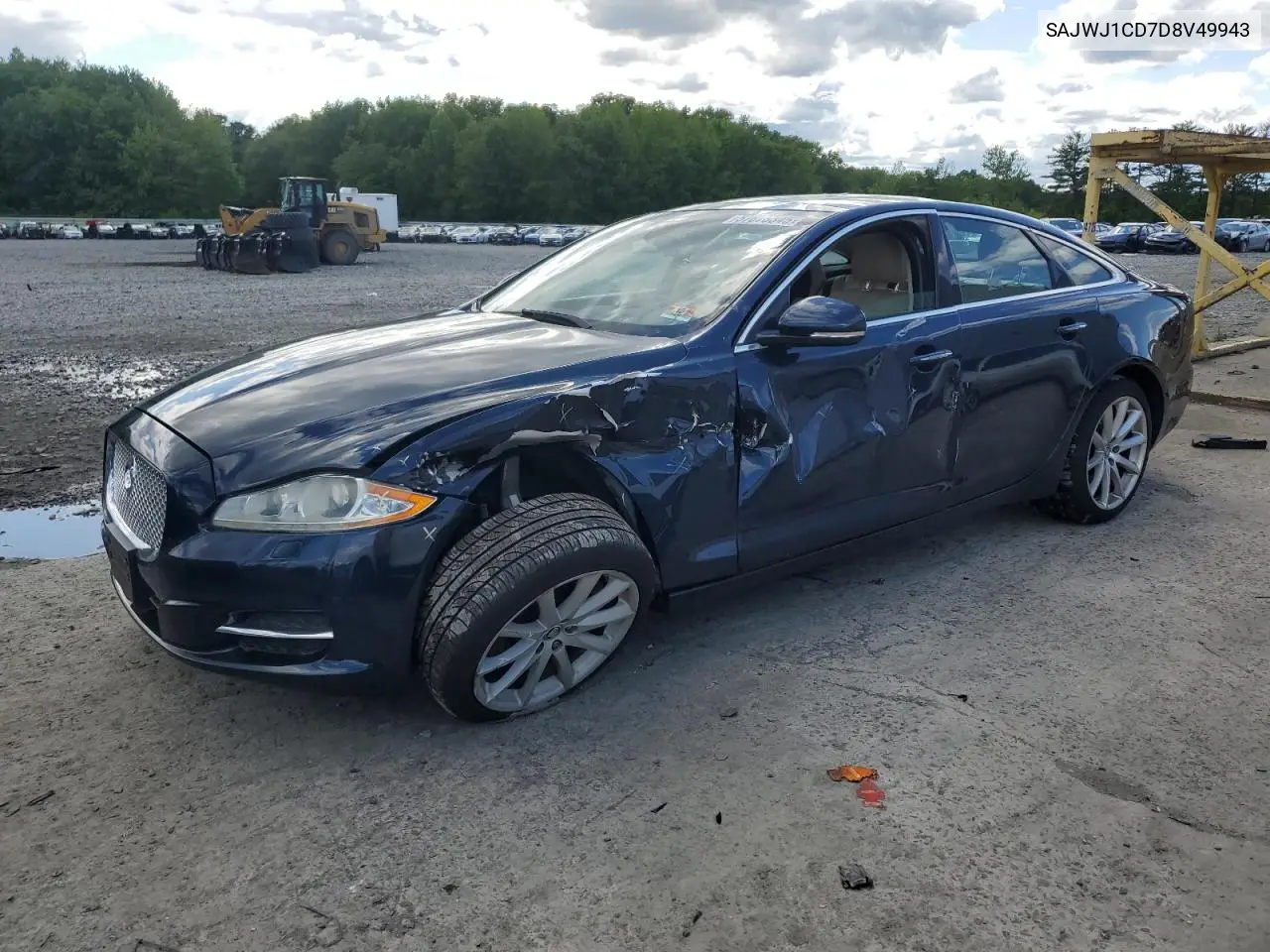 2013 Jaguar Xj VIN: SAJWJ1CD7D8V49943 Lot: 57873345