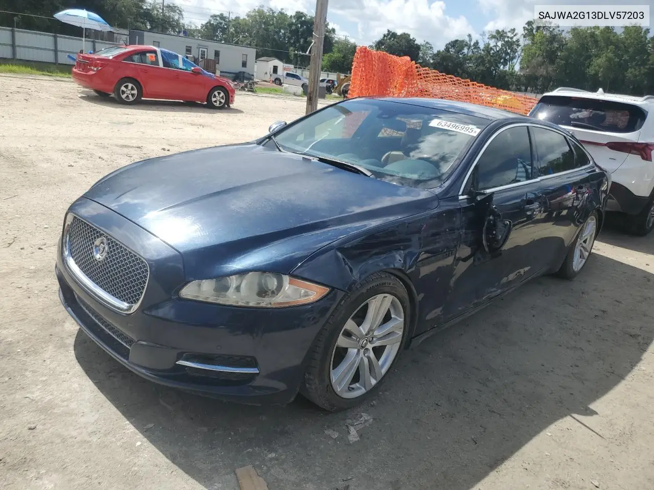 2013 Jaguar Xjl Portfolio VIN: SAJWA2G13DLV57203 Lot: 63496995