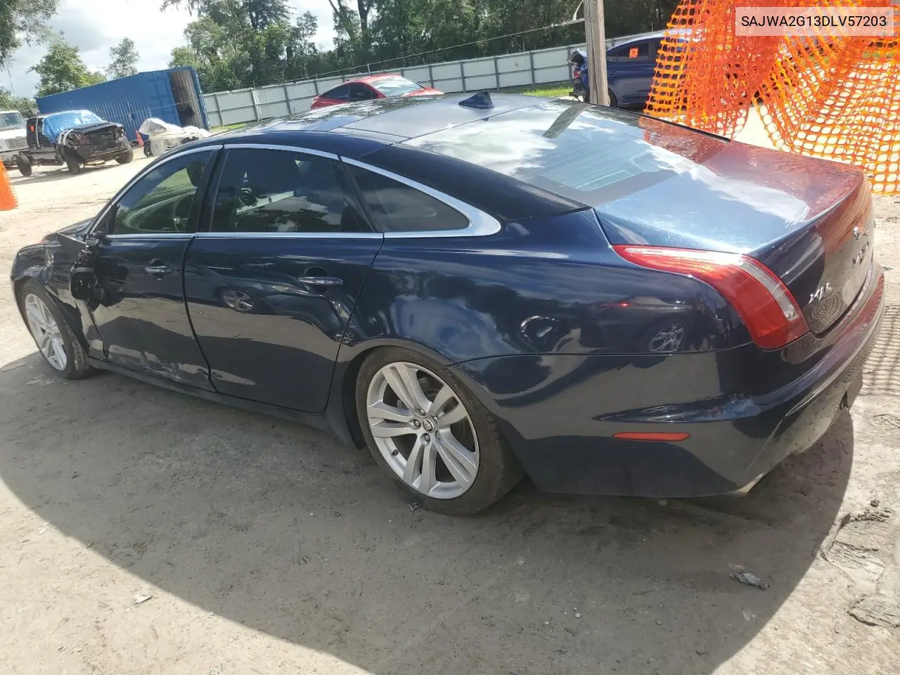 2013 Jaguar Xjl Portfolio VIN: SAJWA2G13DLV57203 Lot: 63496995