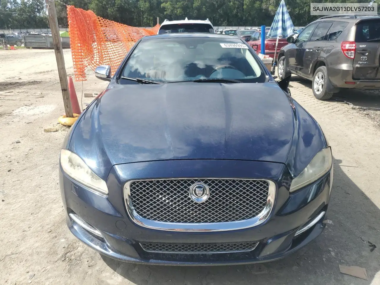 2013 Jaguar Xjl Portfolio VIN: SAJWA2G13DLV57203 Lot: 63496995