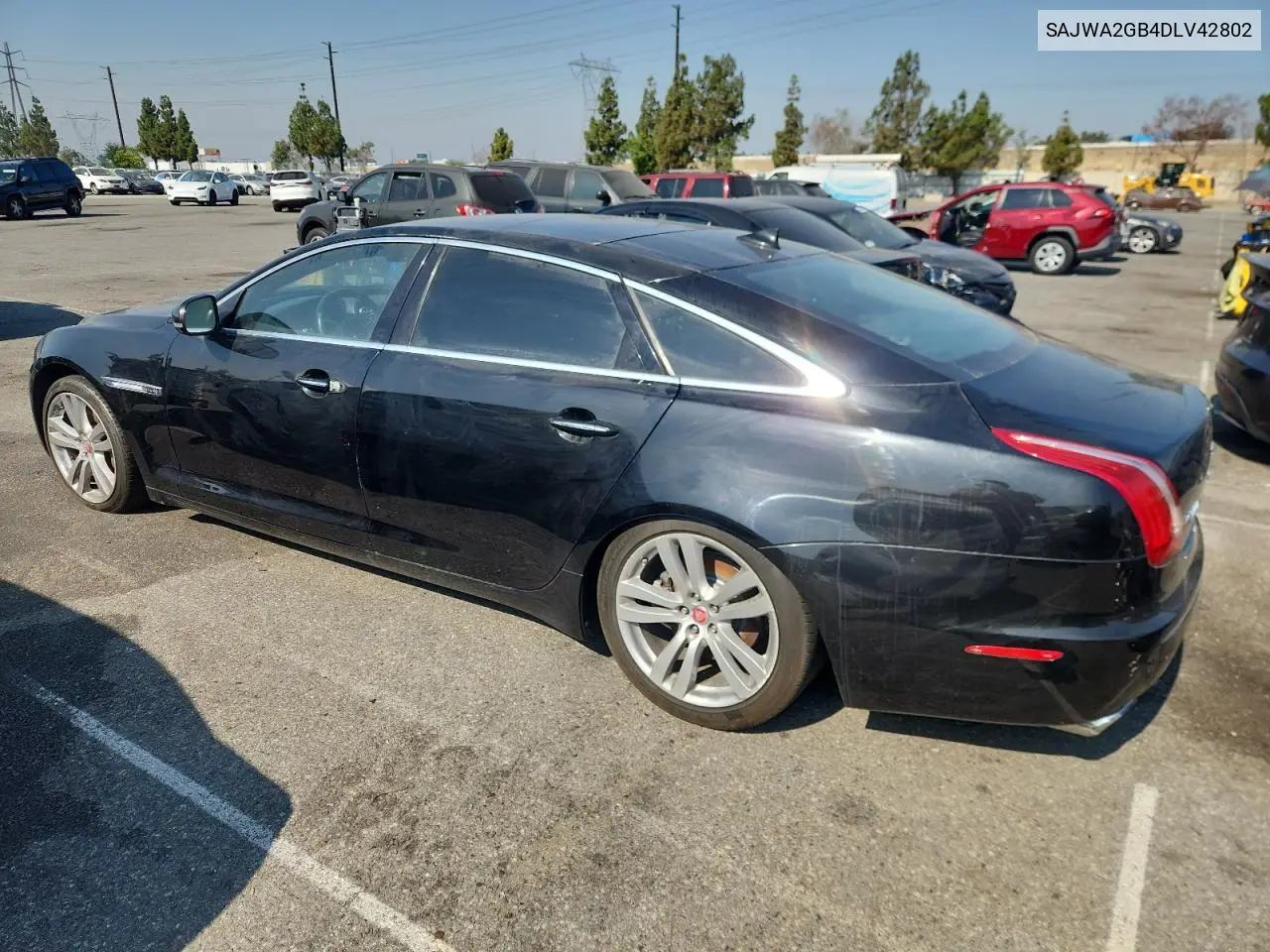 2013 Jaguar Xjl Portfolio VIN: SAJWA2GB4DLV42802 Lot: 64857325