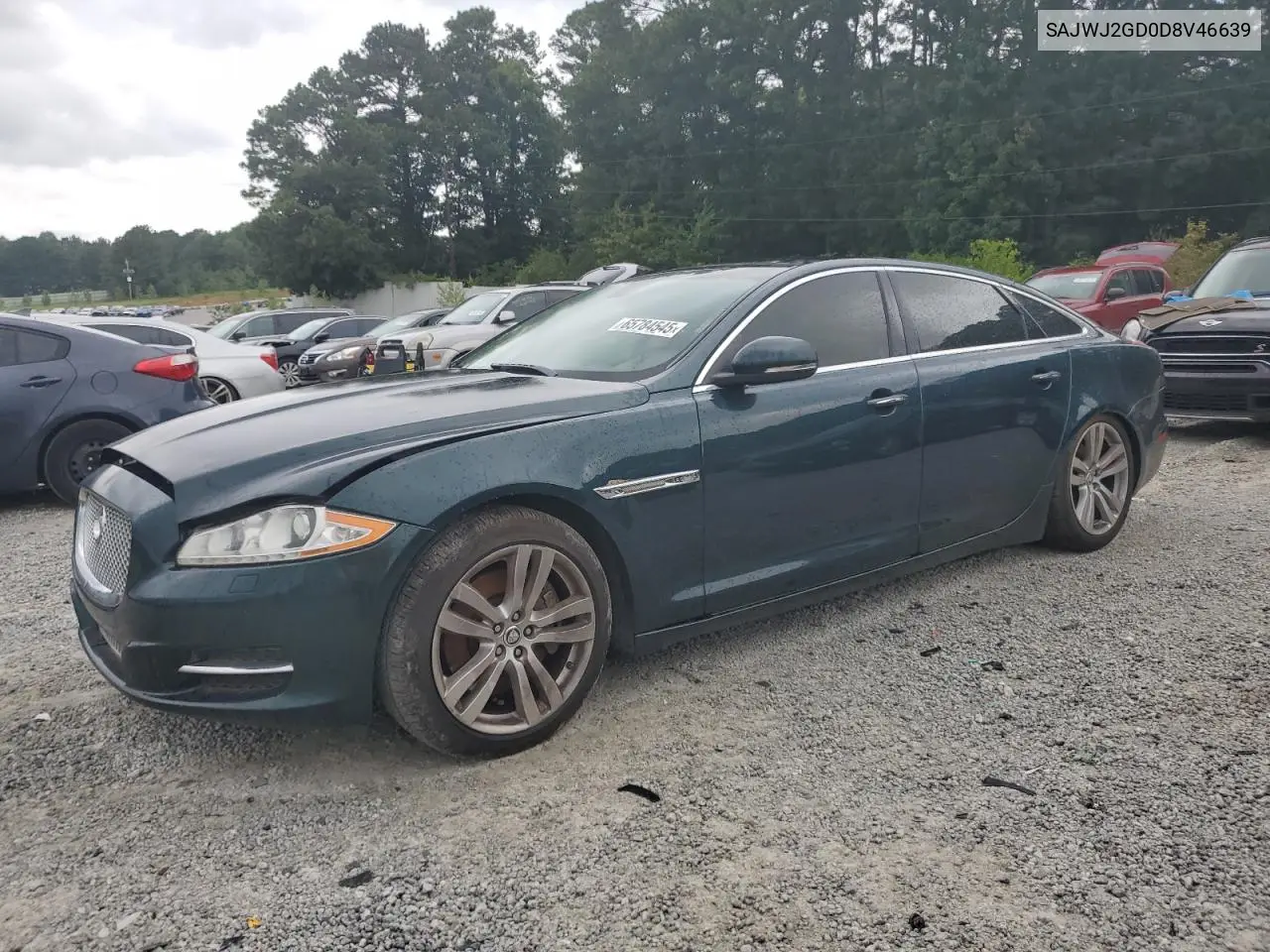 2013 Jaguar Xjl Portfolio VIN: SAJWJ2GD0D8V46639 Lot: 65784545