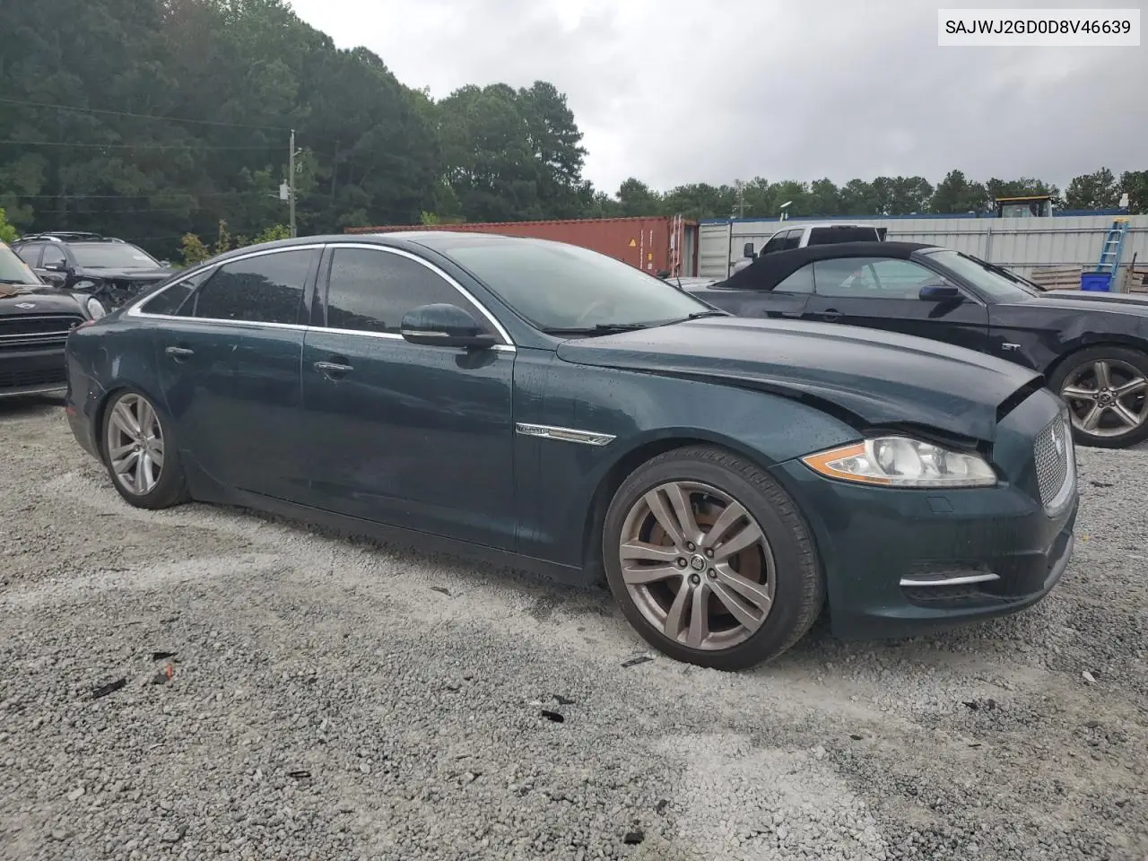 2013 Jaguar Xjl Portfolio VIN: SAJWJ2GD0D8V46639 Lot: 65784545