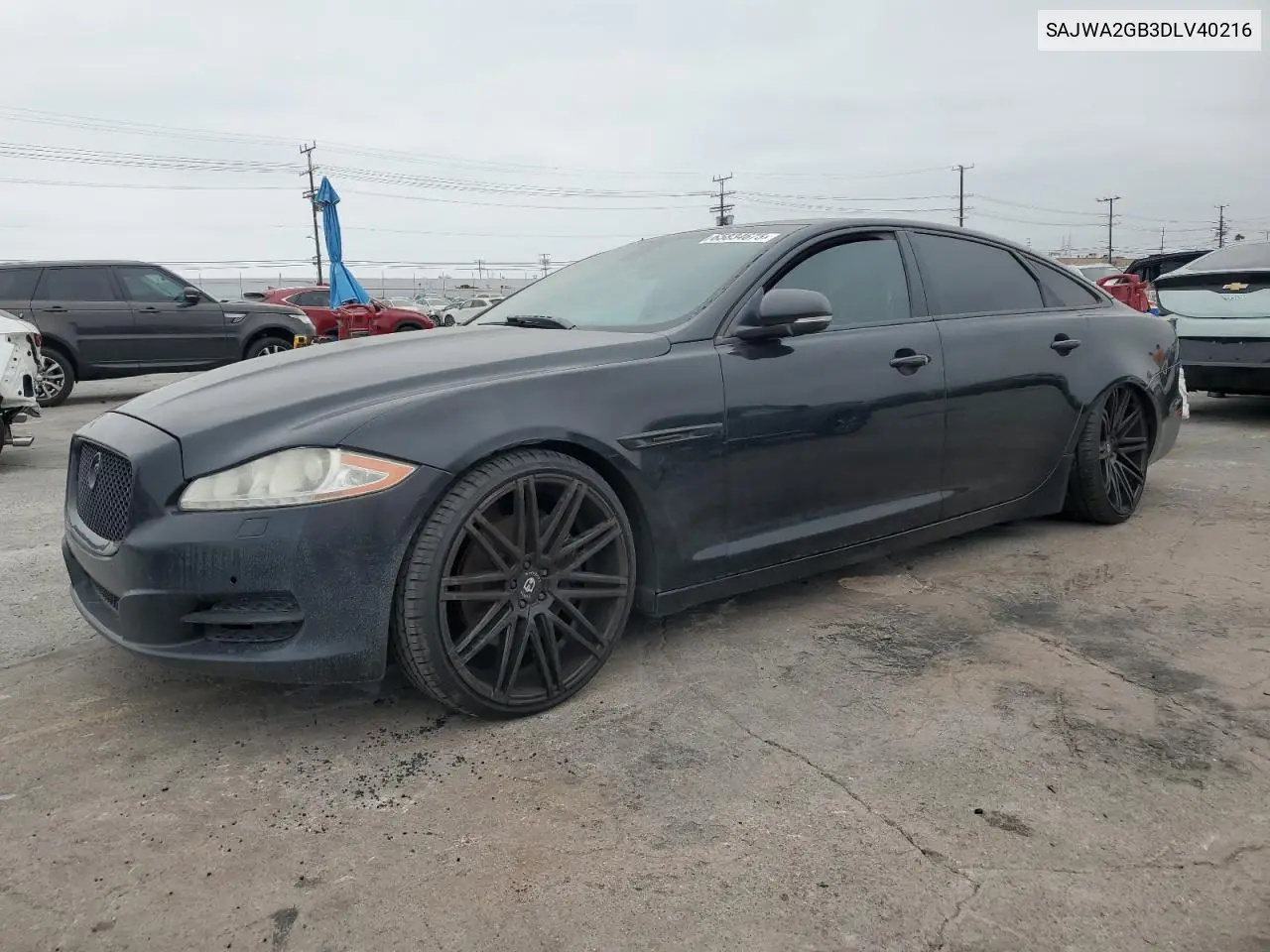 2013 Jaguar Xjl Portfolio VIN: SAJWA2GB3DLV40216 Lot: 65834675