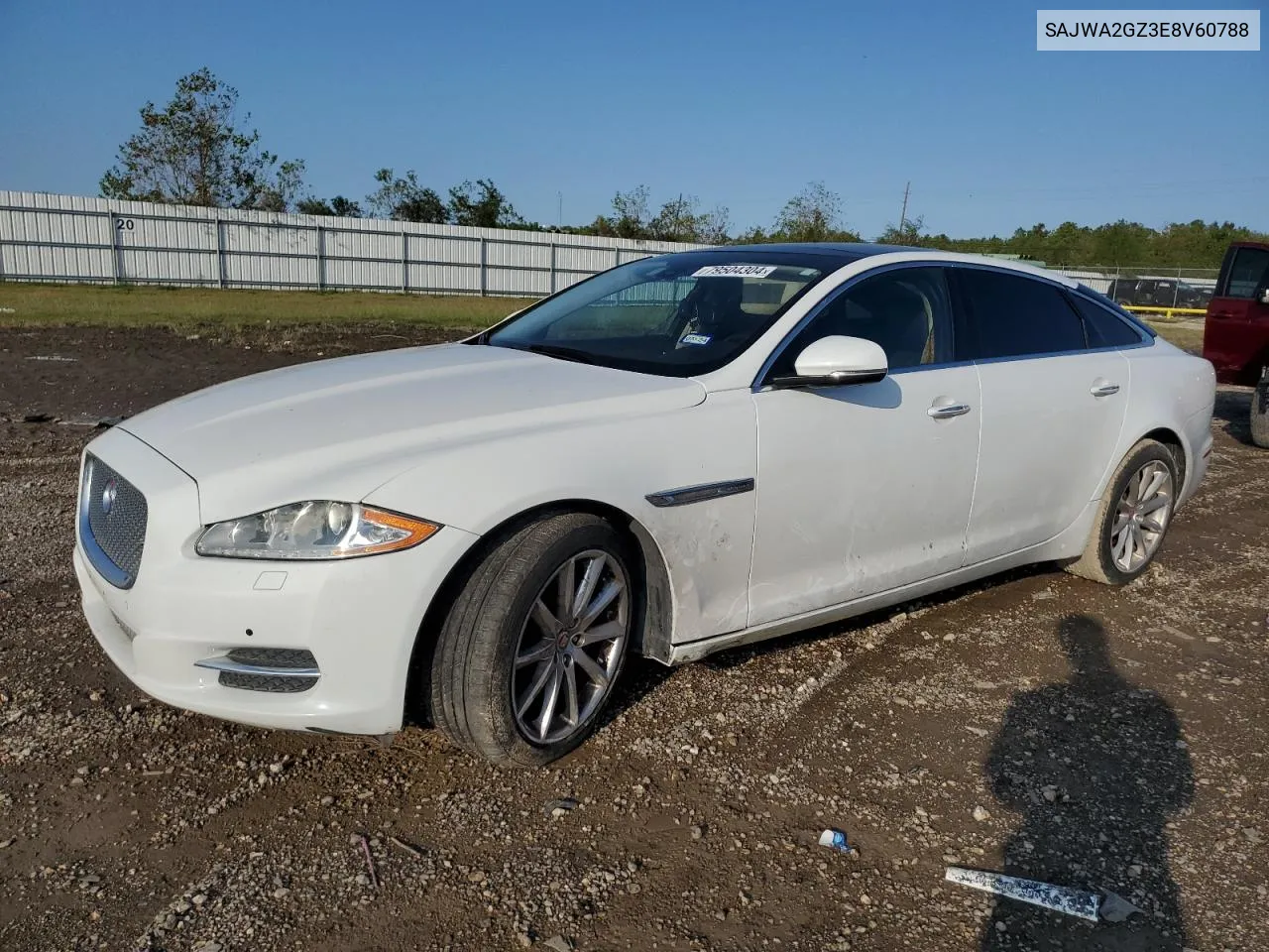 2014 Jaguar Xjl Portfolio VIN: SAJWA2GZ3E8V60788 Lot: 43272405