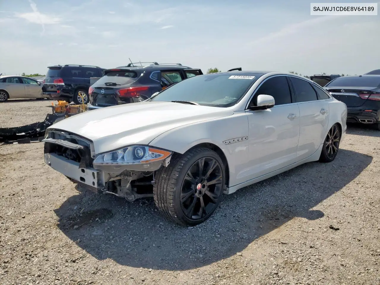2014 Jaguar Xj VIN: SAJWJ1CD6E8V64189 Lot: 57315035