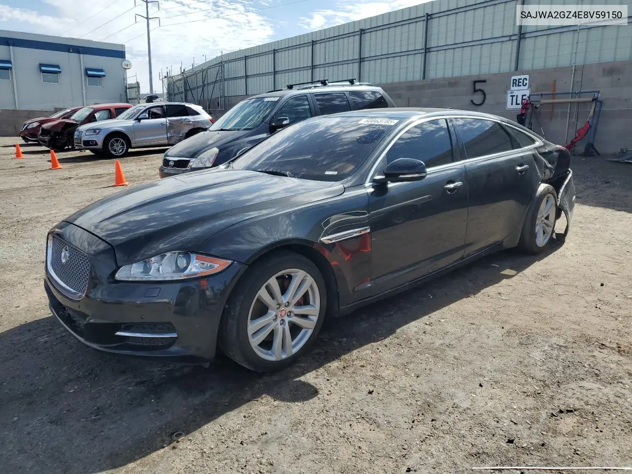 2014 Jaguar Xjl Portfolio VIN: SAJWA2GZ4E8V59150 Lot: 60863785