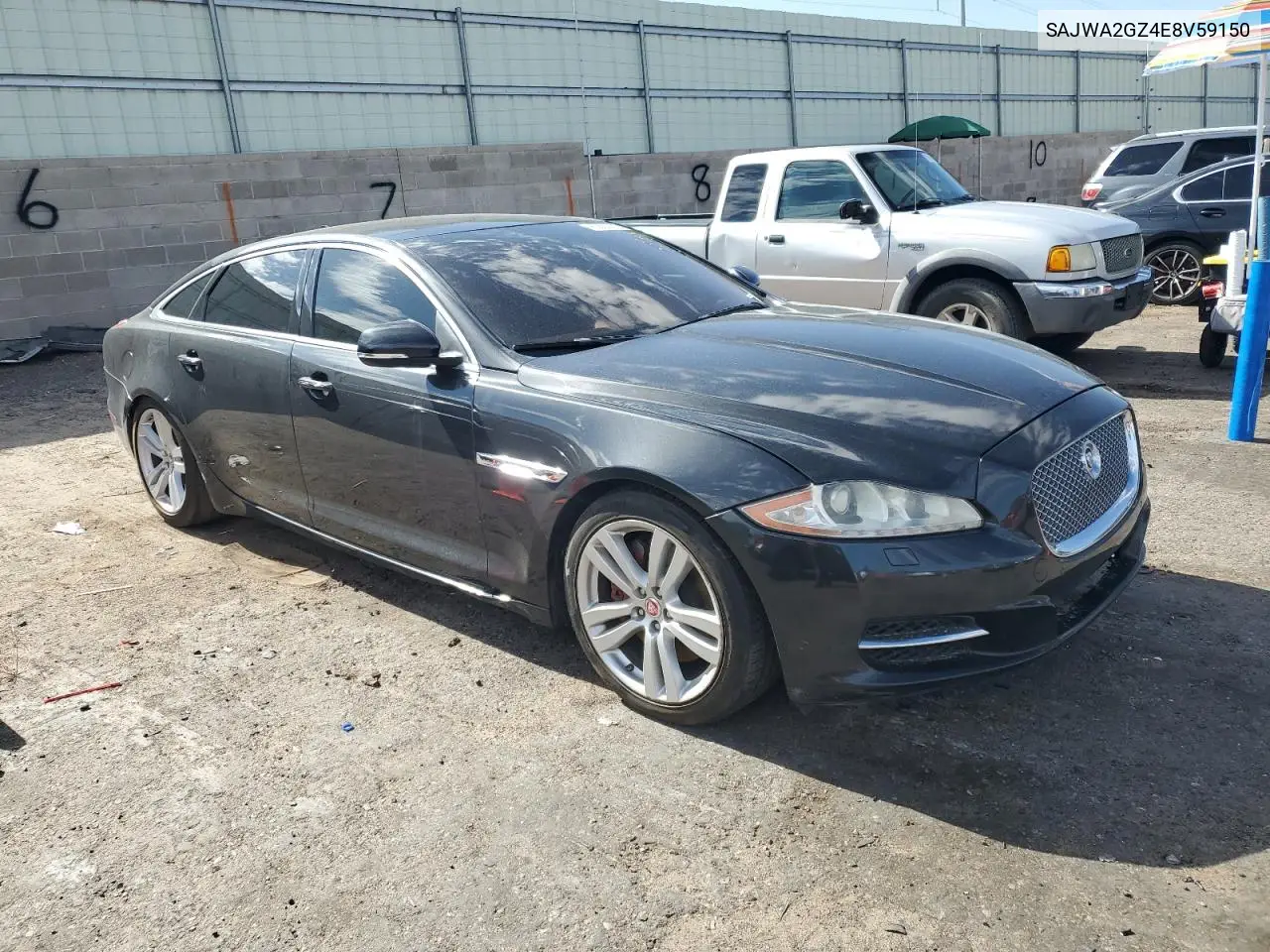 2014 Jaguar Xjl Portfolio VIN: SAJWA2GZ4E8V59150 Lot: 60863785