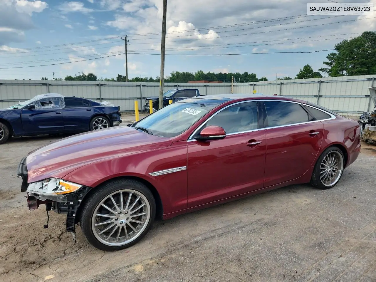 2014 Jaguar Xjl Portfolio VIN: SAJWA2GZ1E8V63723 Lot: 62469535
