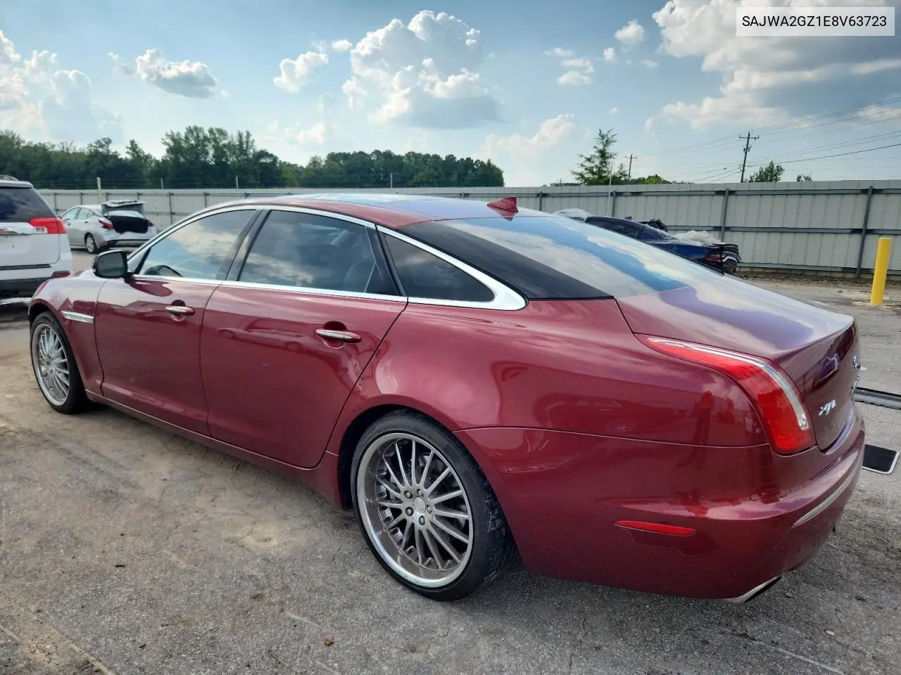 2014 Jaguar Xjl Portfolio VIN: SAJWA2GZ1E8V63723 Lot: 62469535