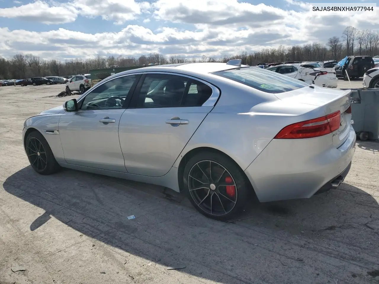 2015 Jaguar Xe VIN: SAJAS4BNXHA977944 Lot: 53519705