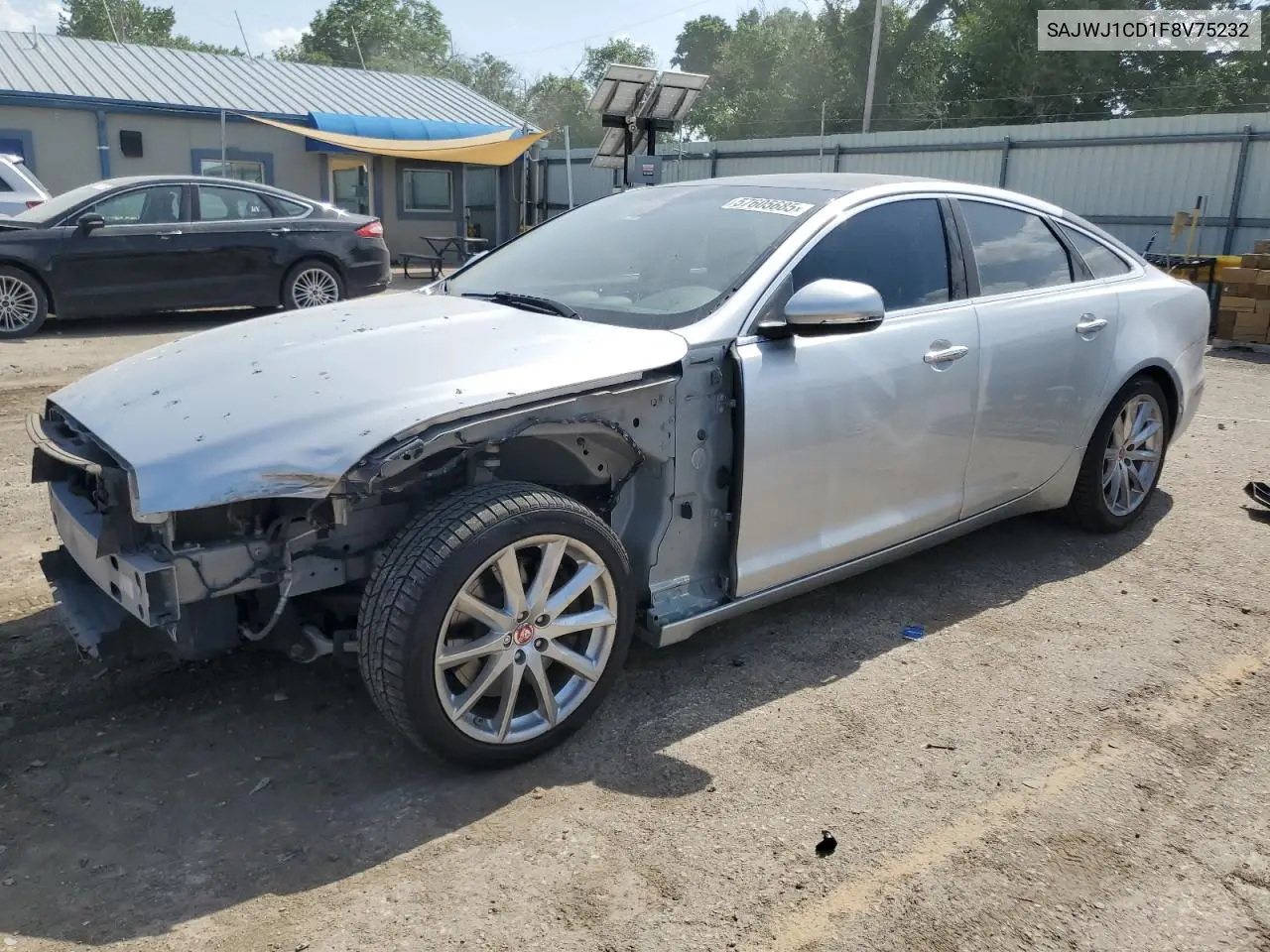 2015 Jaguar Xj VIN: SAJWJ1CD1F8V75232 Lot: 57605685