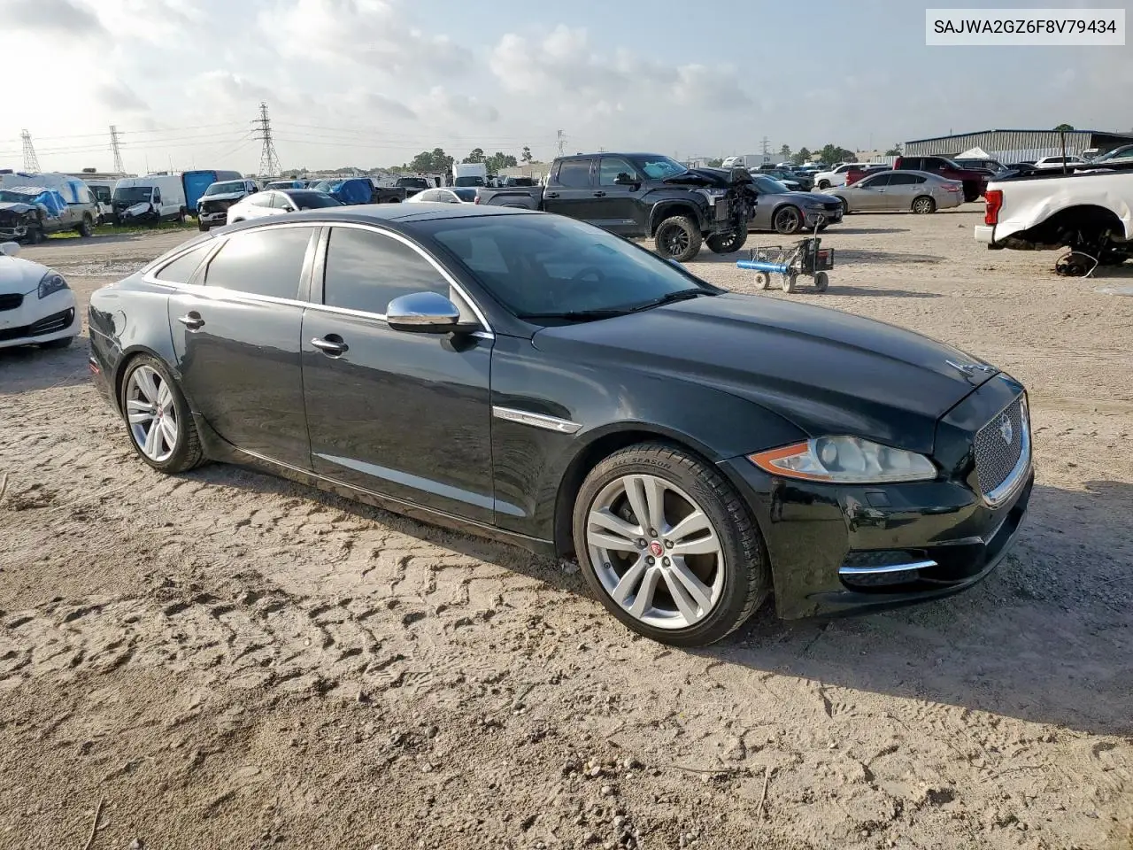 2015 Jaguar Xjl Portfolio VIN: SAJWA2GZ6F8V79434 Lot: 61965495