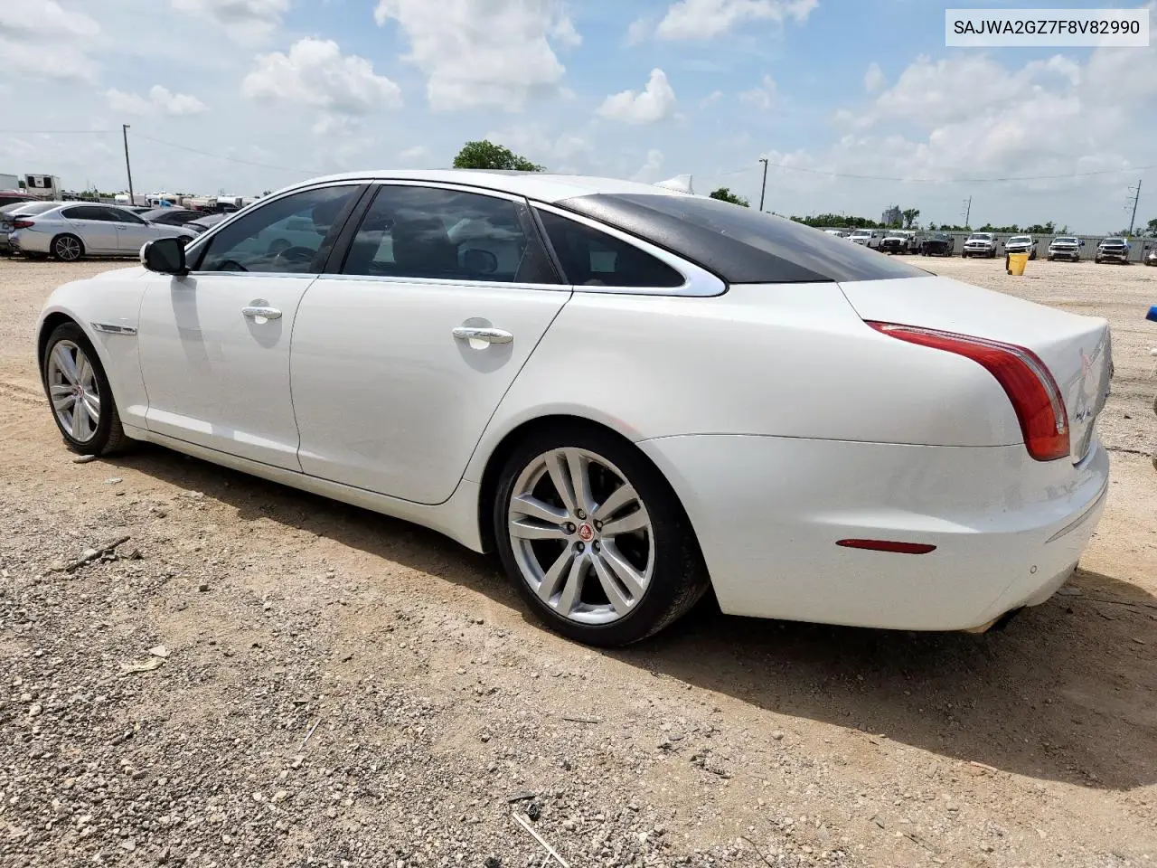 2015 Jaguar Xjl Portfolio VIN: SAJWA2GZ7F8V82990 Lot: 63325535