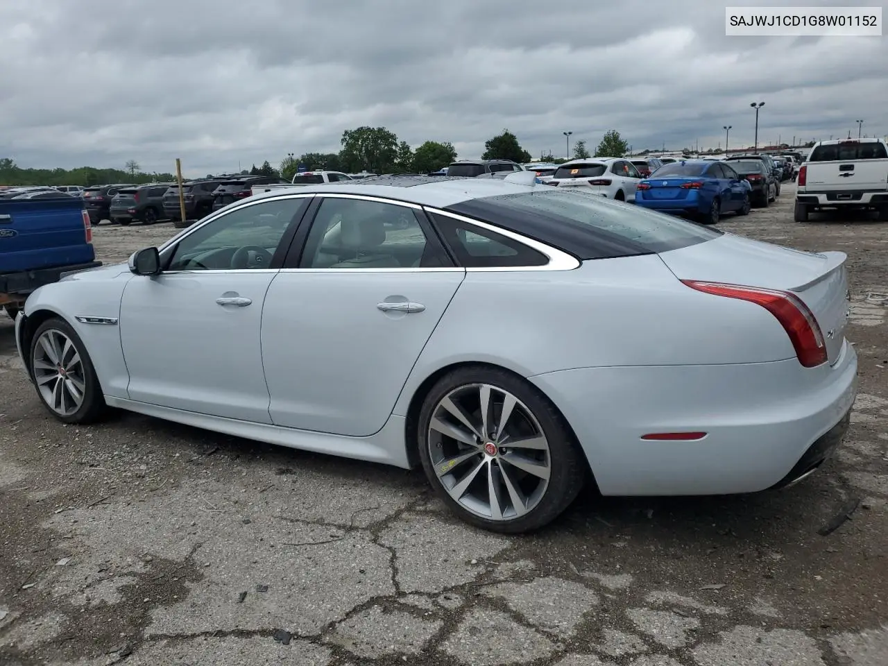 2016 Jaguar Xj VIN: SAJWJ1CD1G8W01152 Lot: 57673925